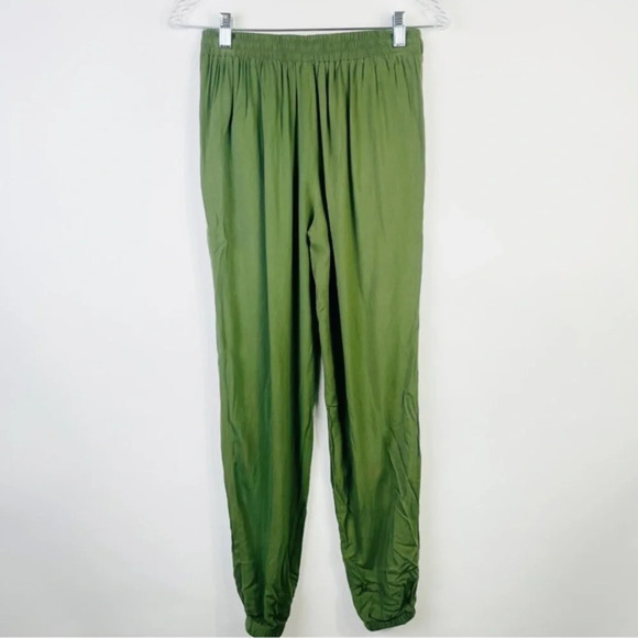 PRIMARK Olive Green Jogger Pants Size 4‎ - Picture 5 of 5